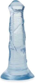 SEX DILDO PENIS Z PRZYSSAWKĄ O SPŁASZCZONYM ŻOŁĘDZIU DO LEPSZEJ STYMULACJI - 67889176