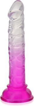 SZTUCZNY PENIS DLA POCZĄTKUJĄCYCH DILDO Z PRZYSSAWKĄ SEX DONG EROTYKA - 76788811