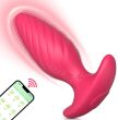 WIBRUJĄCY KOREK ANALNY WIBRATOR ANALNY STEROWANY TELEFONEM BLUETOOTH ANAL PLUG ANUS - 78456382 - 8