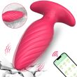 WIBRUJĄCY KOREK ANALNY WIBRATOR ANALNY STEROWANY TELEFONEM BLUETOOTH ANAL PLUG ANUS - 78456382 - 3