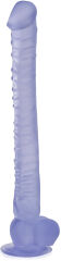 SZTUCZNY PENIS - DŁUGI 42 CM - DONG, ŻELOWE DILDO NA PRZYSSAWCE - 71114702
