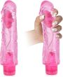 GRUBY 5,5 CM WIBRATOR Z MIĘKKIEGO ŻELU, SKUTECZNY ZASPOKAJACZ CIPKI - 72907910 - 4