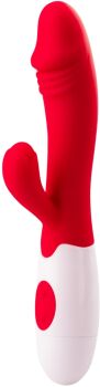 WIBRATOR DLA PAŃ DO POCHWY I ŁECHTACZKI 20 FUNKCJI MASTURBATOR DAMSKI - 89807668