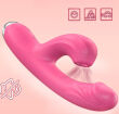 WIBRATOR DAMSKI DLA PAŃ Z FUNKCJĄ SSANIA ŁECHTACZKI I STYMULACJI PUNKYU G - 78918776 - 7