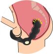 DWUSILNIKOWY MASAŻER PROSTATY I KROCZA - 36 INTENSYWNYCH FUNKCJI - 72664695 - 2