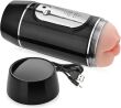 WIBRUJĄCY MASTURBATOR  - 18 FUNKCJI - 2w1 SZTUCZNA POCHWA I USTA - 79499680 - 2