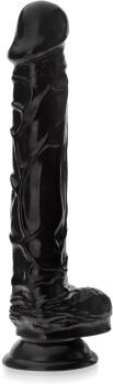 DILDO Z PRZYSSAWKĄ XXL DŁUGOŚĆ 24cm SEX PENIS REALISTYCZNY SZTUCZNY CZŁONEK - 71532684