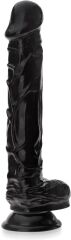 DILDO Z PRZYSSAWKĄ XXL DŁUGOŚĆ 24cm SEX PENIS REALISTYCZNY SZTUCZNY CZŁONEK - 71532684