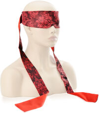 SATYNOWA SZARFA, OPASKA NA OCZY BONDAGE - 72488760