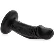 Krótki penis czarny dildo dla początkujących 10 cm - 72080433 - 2