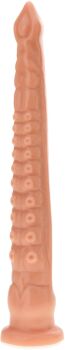 DŁUGIE DILDO DO ANUSA I WAGINY SEX PENIS KOREK Z PRZYSSAWKĄ DŁ. 31cm ŚR. 4,2cm - 76677818