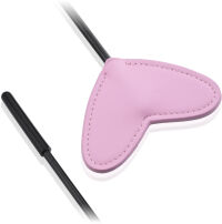 SZPICRUTA PACKA ZE SKÓRZANYM SERDUSZKIEM DLA MIŁOŚNIKÓW SM I BDSM - 68463667 