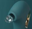 WIBRUJĄCO SSĄCY MASTURBATOR MASAŻER DLA KOBIET WIBRATOR DAMSKI ŚLIMAK ELEGANCKI DESIGN - 10991990 - 5