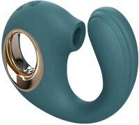 WIBRUJĄCO SSĄCY MASTURBATOR MASAŻER DLA KOBIET WIBRATOR DAMSKI ŚLIMAK ELEGANCKI DESIGN - 10991990
