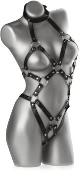 EROTYCZNE BODY DLA DOMINY - SKÓRZANE -SADO-MASO - BDSM - 64872971