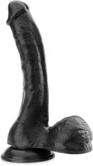 DILDO Z JĄDRAMI PENIS OLBRZYM NA PRZYSSAWCE ŻELOWY PENETRATOR – 79879668