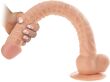 SZTUCZNY PENIS - DŁUGI 42 CM - DONG, ŻELOWE DILDO NA PRZYSSAWCE - 75657995 - 2