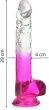 ŻELOWE DILDO Z PRZYSSAWKĄ SZTUCZNY PENIS Z JĄDRAMI SEX DONG DO MASTURBACJI - 55642214 - 3
