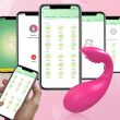 WIBRATOR JAJKO Z APLIKACJĄ ZDALNIE STEROWANY TELEFONEM BLUETOOTH DLA PAR - 78889011 - 4