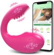 WIBRATOR JAJKO Z APLIKACJĄ ZDALNIE STEROWANY TELEFONEM BLUETOOTH DLA PAR - 78889011 - 7