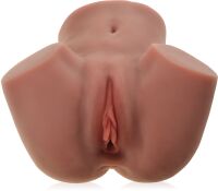 SZTUCZNA POCHWA 3D DUŻY REALISTYCZNY MASTURBATOR Z SOCZYSTĄ CIPKĄ I ANUSEM - 78340480