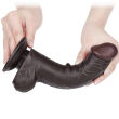 Dildo 20,8 cm superrealistyczny penis z przyssawką i jądrami - 73002760 - 2
