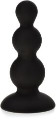 KULKOWY KOREK ANALNY 7 cm SILIKONOWY ANAL PLUG Z KRYSZTAŁKIEM - 72975978