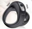 WIBRUJĄCY PIERŚCIEŃ RING NA PENISA I JĄDRA Z ŁADOWARKĄ 10 FUNKCJI WIBRACJI COCK RING - 34900657 - 5