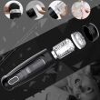 MASTURBATOR MĘSKI 3D TRYB POSUWISTY 160 PCHNIĘĆ NA MINUTĘ + RUCH OBROTOWY + SSANIE - 74638793 - 8
