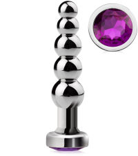 DUŻY KULKOWY KOREK ANALNY STALOWY PLUG DO ANUSA GORĄCA PRZYJEMNOŚĆ - 76541380