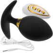 SILIKONOWY KOREK ANALNY STEROWANY PILOTEM ANAL PLUG Z MOCNĄ WIBRACJĄ - 60 OPCJI - 87654100 - 2