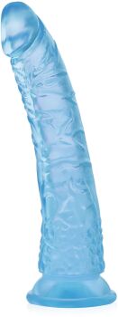 SZTUCZNY PENIS Z ŻYŁKAMI I WYPUSTKAMI DILDO NA MOCNEJ PRZYSSAWCE 20,5 cm - 77660208