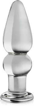 KULKOWY KOREK ANALNY SZKLANY PLUG ZATYCZKA ANUSA – 78496829