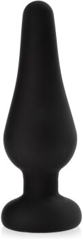 SMUKŁY SILIKONOWY ANAL PLUG XL DUŻY KOREK ANALNY NA NÓŻCE - 78752751