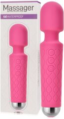 WODOODPORNY MASAŻER EROTYCZNY WIBRATOR WAND 140 OPCJI PIESZCZOT - 74991291
