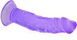 GRUBY ŻYLASTY PENIS NA MOCNEJ PRZYSSAWCE WYGIĘTE DILDO 22 cm - 79433220 - 2