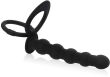 DILDO KOREK ANALNY Z PIERŚCIENIAMI DO PODWÓJNEJ PENETRACJI - 76789321 - 2