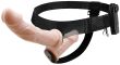 STRAP ON WIBRUJĄCY PODWÓJNY PENIS DILDO PROTEZA NA PASKU WIBRATOR DAMSKI DLA PAR - 76618839 - 6