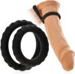 SOLIDNY COCK RING SILIKONOWY PIERŚCIEŃ EREKCYJNY NA PENISA I JĄDRA - 77028089 - 3