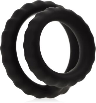 SOLIDNY COCK RING SILIKONOWY PIERŚCIEŃ EREKCYJNY NA PENISA I JĄDRA - 77028089