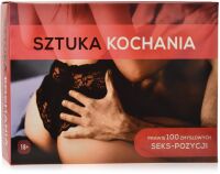 SZTUKA KOCHANIA - 90 KART Z POZYCJAMI KAMASUTRY WRAZ ZE ZMYSŁOWYMI OPISAMI - 74395995