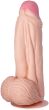 DILDO REALISTYCZNE Z JĄDRAMI DUŻY SZTUCZNY PENIS CZŁONEK PRZYSSAWKA SŁ 25cm SR 7cm - 78899168 - 3