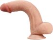 SUPERREALISTYCZNE DILDO 23 cm PENIS Z RUCHOMĄ SKÓRKĄ I MOCNĄ PRZYSSAWKĄ - 73525446 - 7