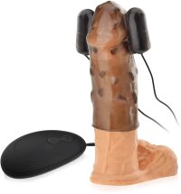 ŻELOWY STYMULATOR ŻOŁĘDZI 20 FUNKCJI - MASTURBATOR NAKŁADKA Z DO PIESZCZOT PENISA - 73387894