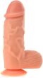 POTĘŻNY PENIS OGROMNE DILDO XXXL GRUBY ŻYLASTY DONG NA PRZYSSAWCE - 77919832 - 3