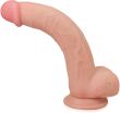 DUŻE DILDO Z PRZESUWNĄ SKÓRĄ I RUCHOMYM RDZENIEM SUPERREALISTYCZNY PENIS NA PRZYSSAWCE - 78646171 - 4