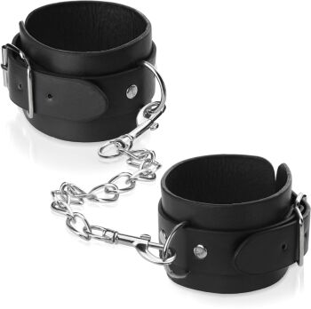 SKÓRZANE KAJDANKI OPASKI NA RĘCE SEX BONDAGE – 77998952