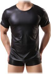 LATEKSOWY T-SHIRT MĘSKI OBCISŁA KOSZULKA Z KRÓTKIM RĘKAWEM r. XL - 70730456