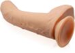 DUŻY WYGIĘTY PENIS G-SPOT ELASTYCZNE DILDO NA MOCNEJ PRZYSSAWCE 27 cm - 71152492 - 4