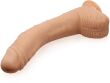 DUŻY WYGIĘTY PENIS G-SPOT ELASTYCZNE DILDO NA MOCNEJ PRZYSSAWCE 27 cm - 71152492 - 2